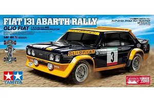 Tamiya MF-01X Fiat 131 Abarth Olio RC Rally Car Electric 4WD 1/10 Scale Kit (No ESC) image 87225