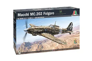 Italeri 1/32 Macchi M.C. 202 Folgore Fighter Model Kit image 87249