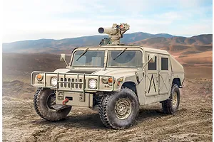 Italeri 1/35 Humvee HMMWV M966 TOW Carrier Model Kit image 87293