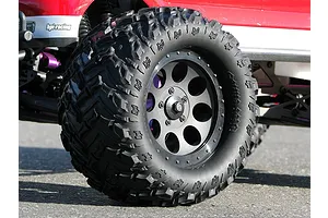 HPI 3.3" Savage Mag-8 Black Rims 2Pcs image 8736
