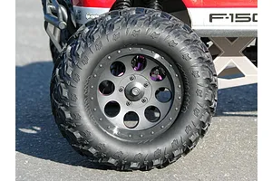 HPI 3.3" Savage Mag-8 Black Rims 2Pcs image 8737