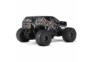ARRMA Gorgon 4X2 Mega 550 RC Monster Truck Electric 2WD 1/10 Scale RTA Kit - Black image 87365