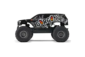 ARRMA Gorgon 4X2 Mega 550 RC Monster Truck Electric 2WD 1/10 Scale RTA Kit - Black image 87367