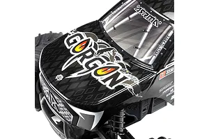 ARRMA Gorgon 4X2 Mega 550 RC Monster Truck Electric 2WD 1/10 Scale RTA Kit - Black image 87370