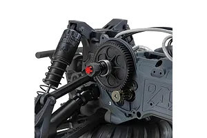 ARRMA Gorgon 4X2 Mega 550 RC Monster Truck Electric 2WD 1/10 Scale RTA Kit - Black image 87375