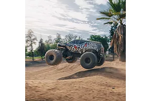 ARRMA Gorgon 4X2 Mega 550 RC Monster Truck Electric 2WD 1/10 Scale RTA Kit - Black image 87378