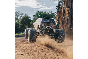 ARRMA Gorgon 4X2 Mega 550 RC Monster Truck Electric 2WD 1/10 Scale RTA Kit - Black image 87379