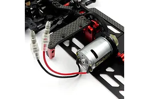 Yeah Racing Black Aluminium 370/380 To 540 Motor Mount Conversion image 87402