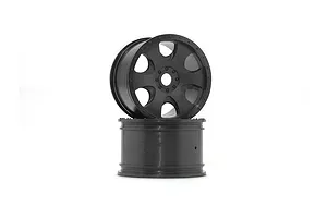 HPI 3.3" Savage Warlock Black Rims 2Pcs image 8749