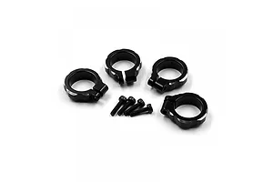 Yeah Racing Black Aluminium Suspension Clamps 4Pcs