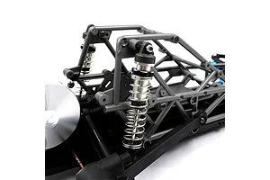 Yeah Racing Black Aluminium Suspension Clamps 4Pcs image 3