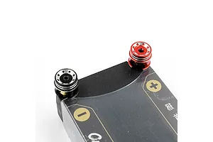 Yeah Racing Brass Aluminium Coloured 5mm Bullet Plug Grips Set image 87488