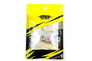 Yeah Racing Brass Aluminium Coloured 5mm Bullet Plug Grips Set image 87491