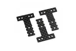 Yeah Racing Graphite 0.75mm Rear Suspension T-Plates 3Pcs