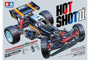 Tamiya Hotshot II RC Buggy Electric 4WD 1/10 Scale Kit image 87508