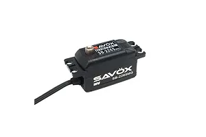 Savox SB-2265MG Black Edition Low Profile 12kg 7.4V HV Brushless Metal Geared Servo image 87620