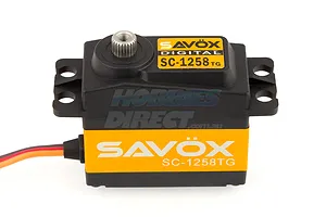 Savox SC-1258TG Plus Standard 12kg 6V Coreless Titanium Geared Servo image 87661