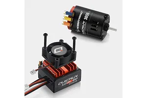 Hobbywing 3650 G2 25.5T 1520Kv Motor &amp;amp; QuicRun 10BL60 60A ESC - Sensored Brushless Combo image 87723