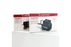 Hobbywing 3650 G2 25.5T 1520Kv Motor &amp;amp; QuicRun 10BL60 60A ESC - Sensored Brushless Combo image 87724