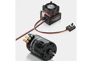 Hobbywing 3650 G2 10.5T 3600Kv Motor &amp; QuicRun 10BL60 60A ESC - Sensored Brushless Combo