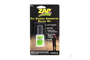 Zap Zap-A-Gap Brush On Fly Fishing Adhesive Glue 7g image 87753