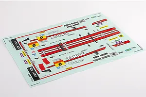 Killerbody 1/10 Gainer Tanax GT-R NISMO R35 Decal Sheet image 87771