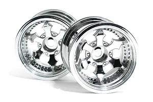 HPI 2.2" Spike Chrome Rims 2Pcs image 8779