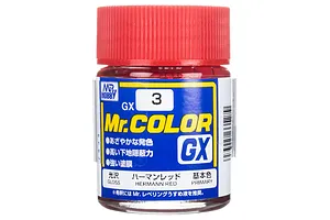 Mr Hobby GX Harmann Red Acrylic Paint 10ml image 2
