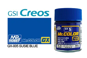 Mr Hobby GX Susie Blue Acrylic Paint 10ml image 87944