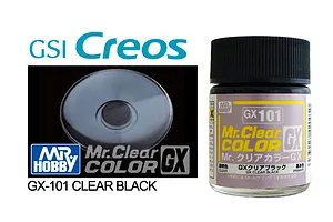 Mr Hobby GX Translucent Black Acrylic Paint 10ml