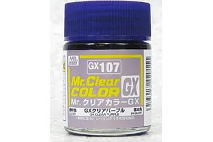 Mr Hobby GX Translucent Purple Acrylic Paint 10ml image 87956