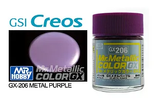 Mr Hobby GX Metallic Purple Acrylic Paint 18ml image 87975