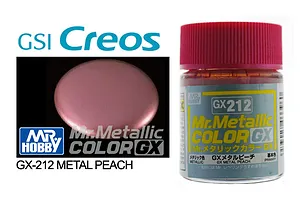 Mr Hobby GX Metallic Peach Acrylic Paint 18ml image 87984