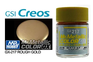 Mr Hobby GX Metallic Rough Gold Acrylic Paint 18ml