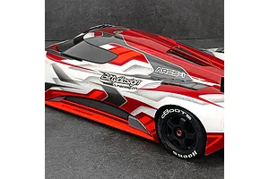 Bittydesign 1/7 ARES-1 Unpainted Body Shell w/ Decals - Clear image 88217