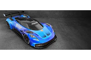 Bittydesign 1/7 ARES-1 Unpainted Body Shell w/ Decals - Clear image 88219