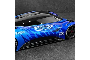 Bittydesign 1/7 ARES-1 Unpainted Body Shell w/ Decals - Clear image 88220