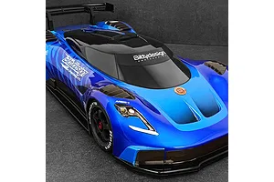 Bittydesign 1/7 ARES-1 Unpainted Body Shell w/ Decals - Clear image 88221