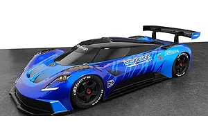 Bittydesign 1/7 ARES-1 Unpainted Body Shell w/ Decals - Clear image 88222