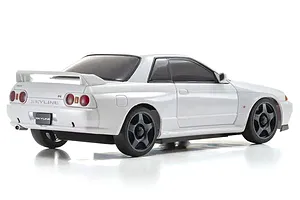 Kyosho Mini-Z Nissan Skyline GT-R N1 (R32) RC Drift Car Electric AWD RTR - White image 88304