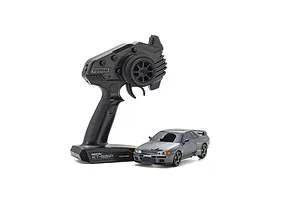 Kyosho Mini-Z Nissan Skyline GT-R (R32) RC Drift Car Electric AWD RTR - Gunmetal image 88312