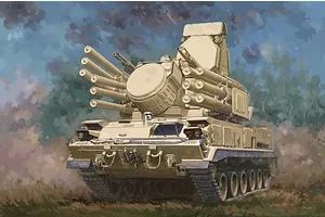 Trumpeter 1/35 ZPRK DB 96K6 Pantsir-S1 Anti-Air (Tracked) Scaled Plastic Model Kit image 88317