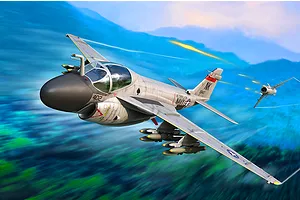 Trumpeter 1/72 A-6A Intruder Fighter Plastic Model Kit image 88329