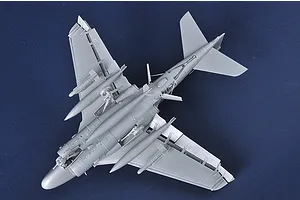 Trumpeter 1/72 A-6A Intruder Fighter Plastic Model Kit image 88332
