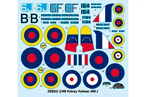 Trumpeter 1/48 Fairy Fulmar Mk.1 Fighter Plastic Model Kit [05822] image 88365