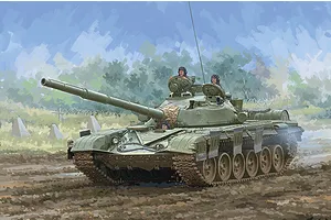 Trumpeter 1/35 T-72M MBT Tank Scaled Plastic Model Kit image 88377