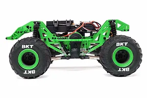 Losi Mini LMT Grave Digger RC Monster Truck Electric 4WD 1/18 Scale RTR - Green image 88410