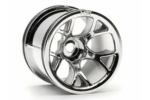 HPI 2.2" Mesh Chrome Rims 2Pcs image 8842