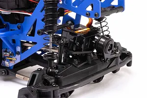 Losi Mini LMT Son Uva Digger RC Monster Truck Electric 4WD 1/18 Scale RTR - Blue image 88416