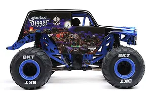 Losi Mini LMT Son Uva Digger RC Monster Truck Electric 4WD 1/18 Scale RTR - Blue image 88423